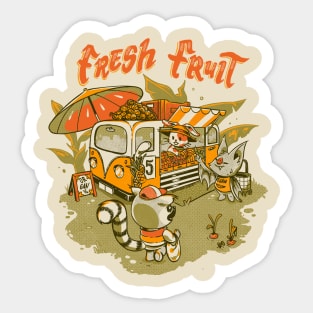 Fresh Fruits Sticker